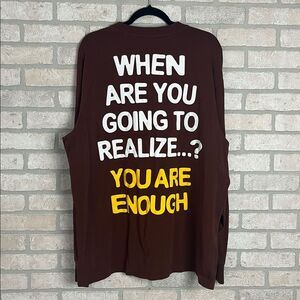 CHNGE Long Sleeve Graphic Tee- Size XL